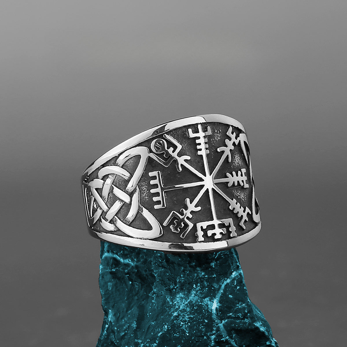 Compass Rune Ring
