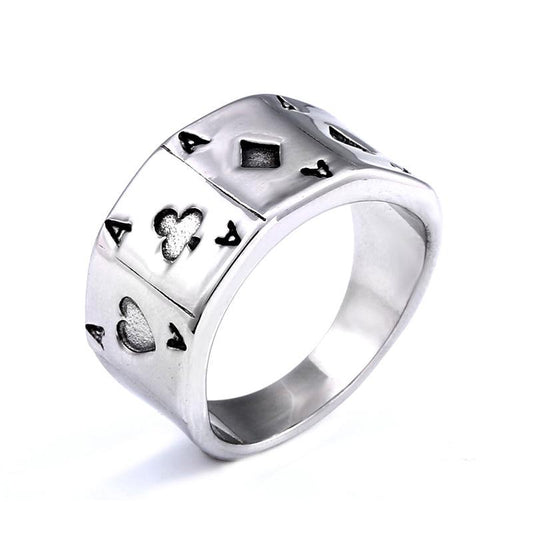 Retro Stainless Steel Ring