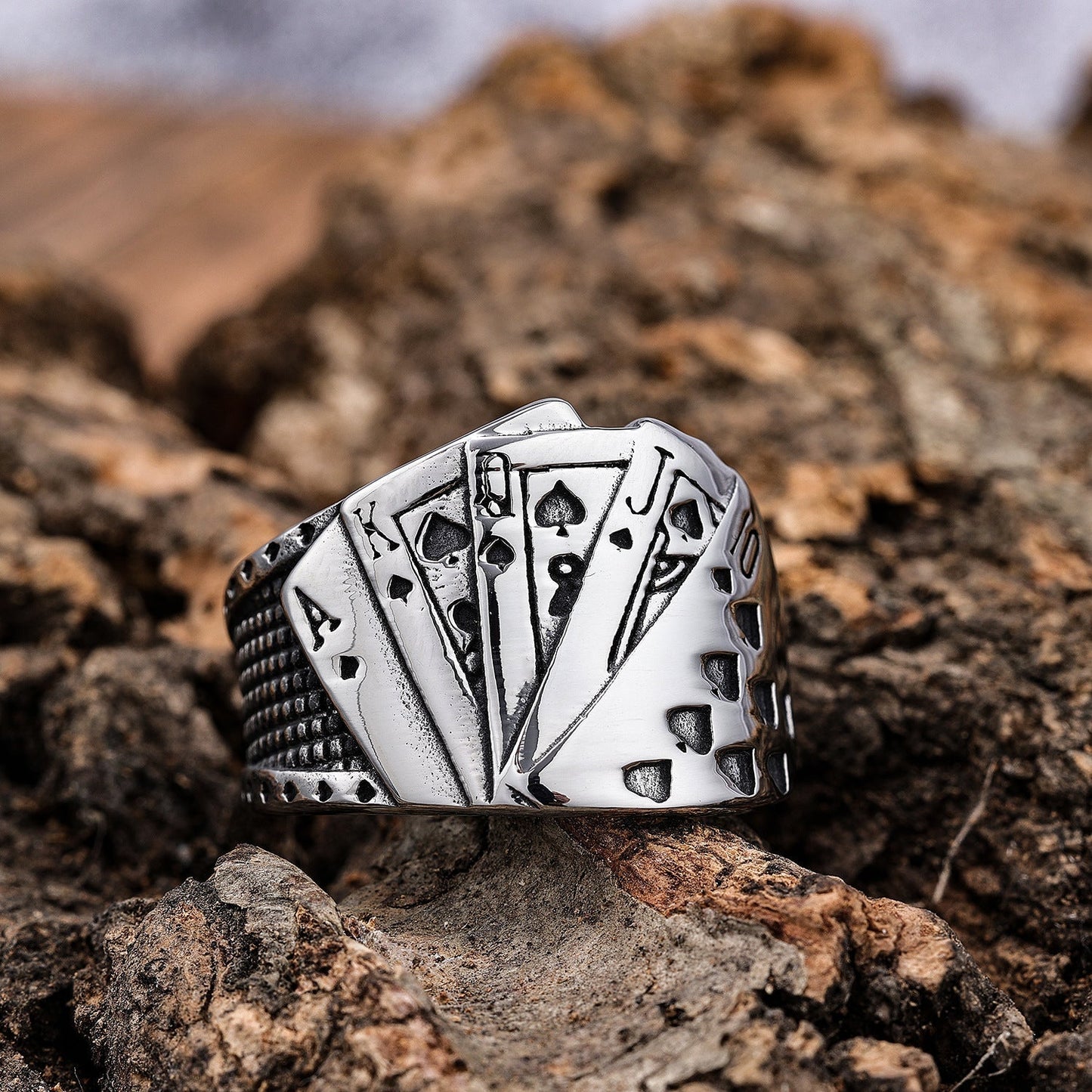 Goth Poker Ring